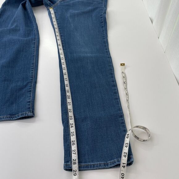 Levis 314 Jeans 30x28.5 Womens Levis 314 Shaping Straight Jeans 30x28 Levis 314 - Picture 10 of 14